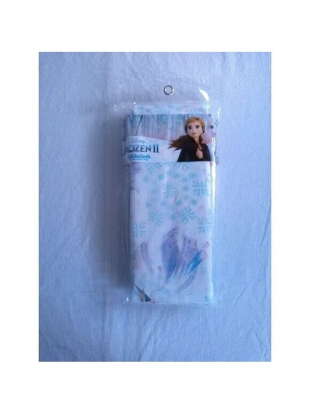 Disney Frozen ll  Anna & Elsa 52in x 70in Tablecloth Vinyl  Reusable